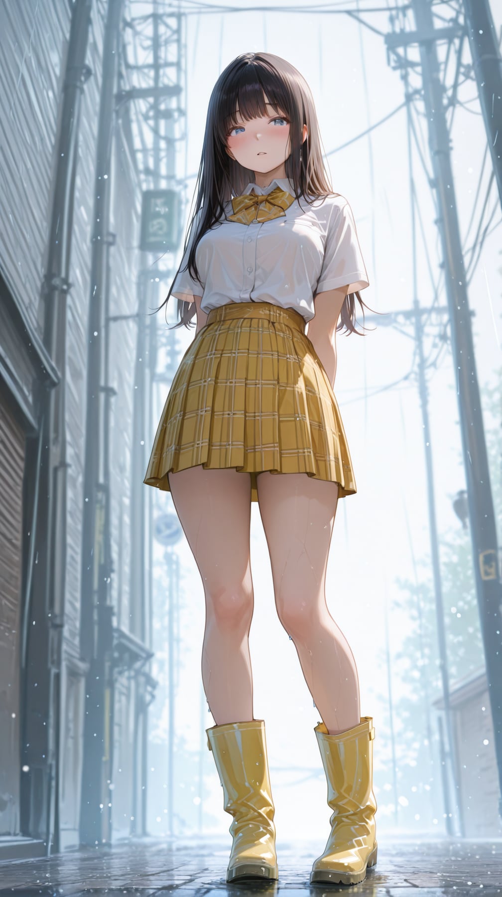 レインブーツ