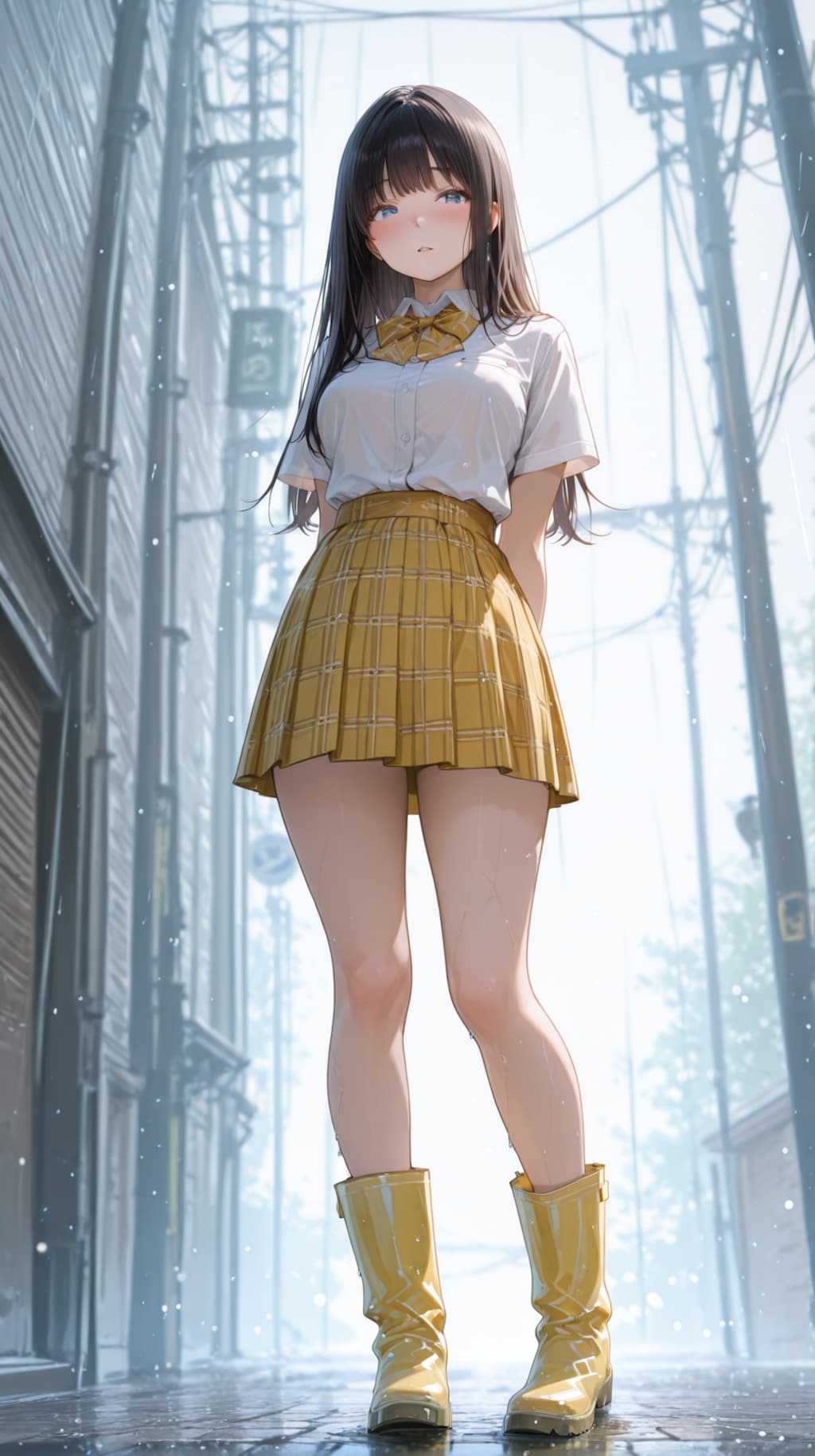 レインブーツ