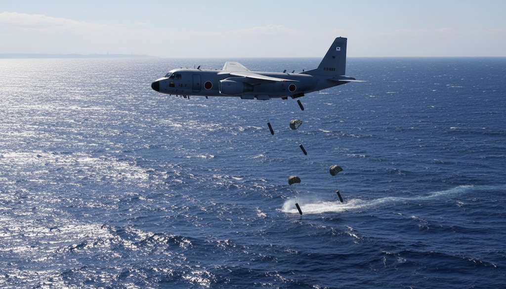 海上自衛隊　Ｐ１哨戒機