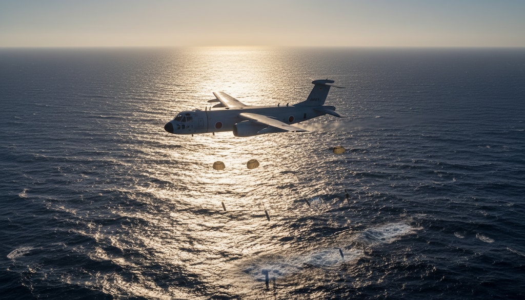 海上自衛隊　Ｐ１哨戒機