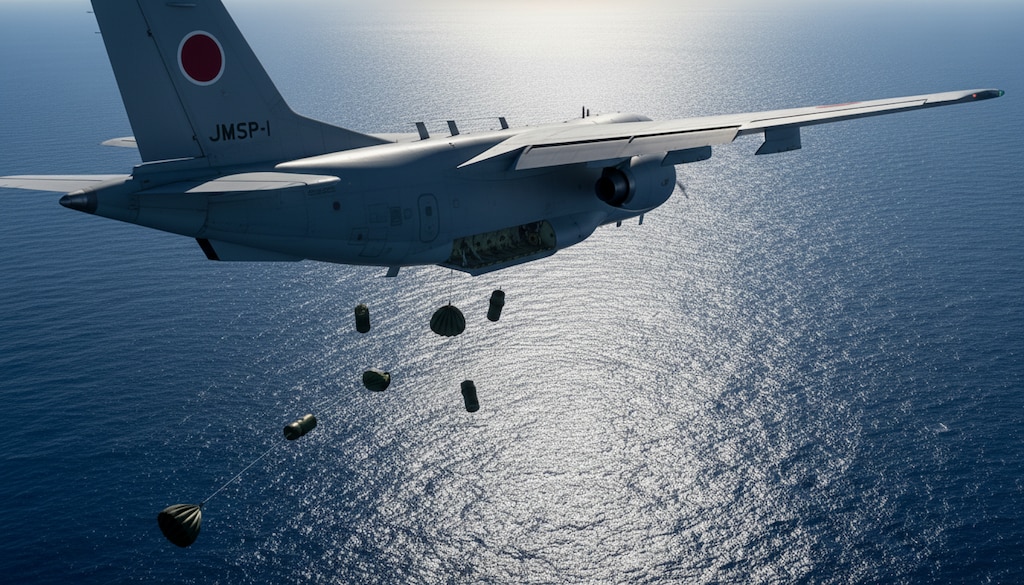 海上自衛隊　Ｐ１哨戒機