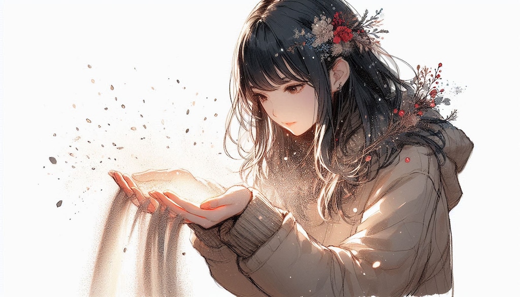 もらった物はすぐに使い果たしてしまうから