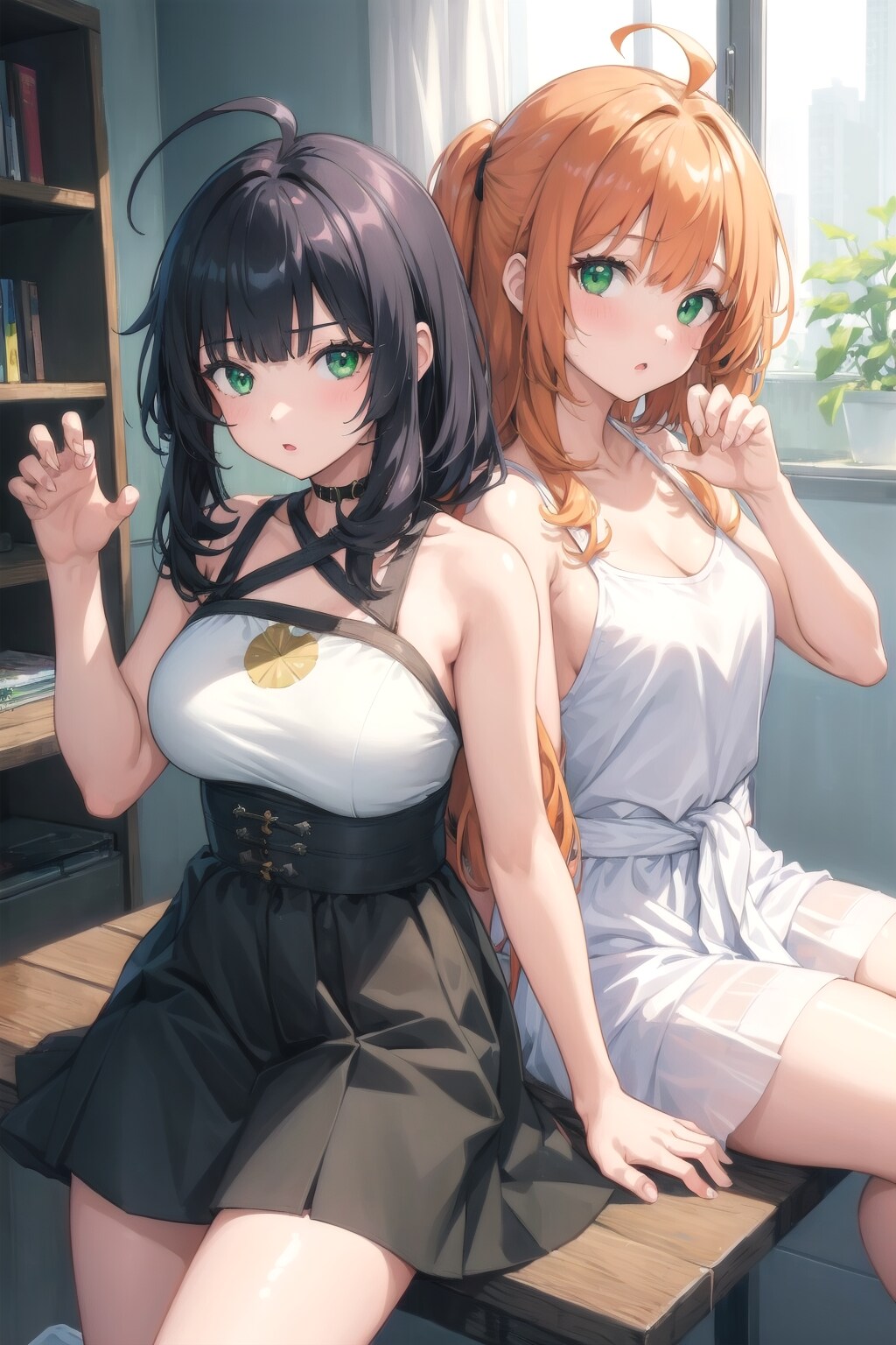 二人でがおー