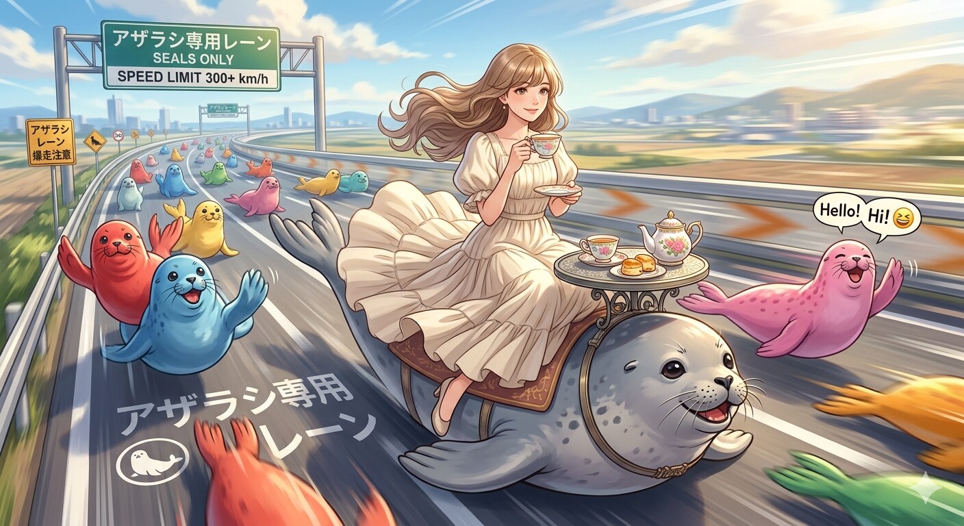 ふわり、風に乗ってティータイム | の人気AIイラスト・グラビア