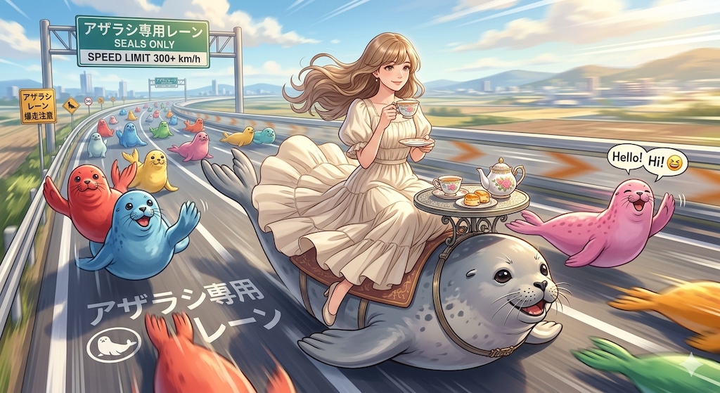 ふわり、風に乗ってティータイム