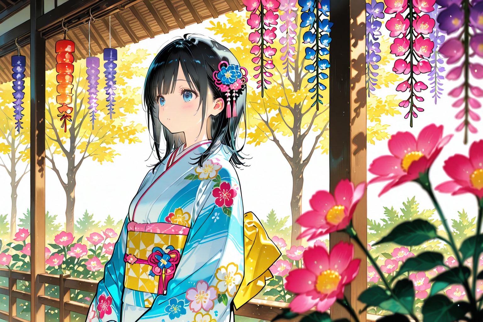 晴れ着(PHOENIX)(44) | の人気AIイラスト・グラビア