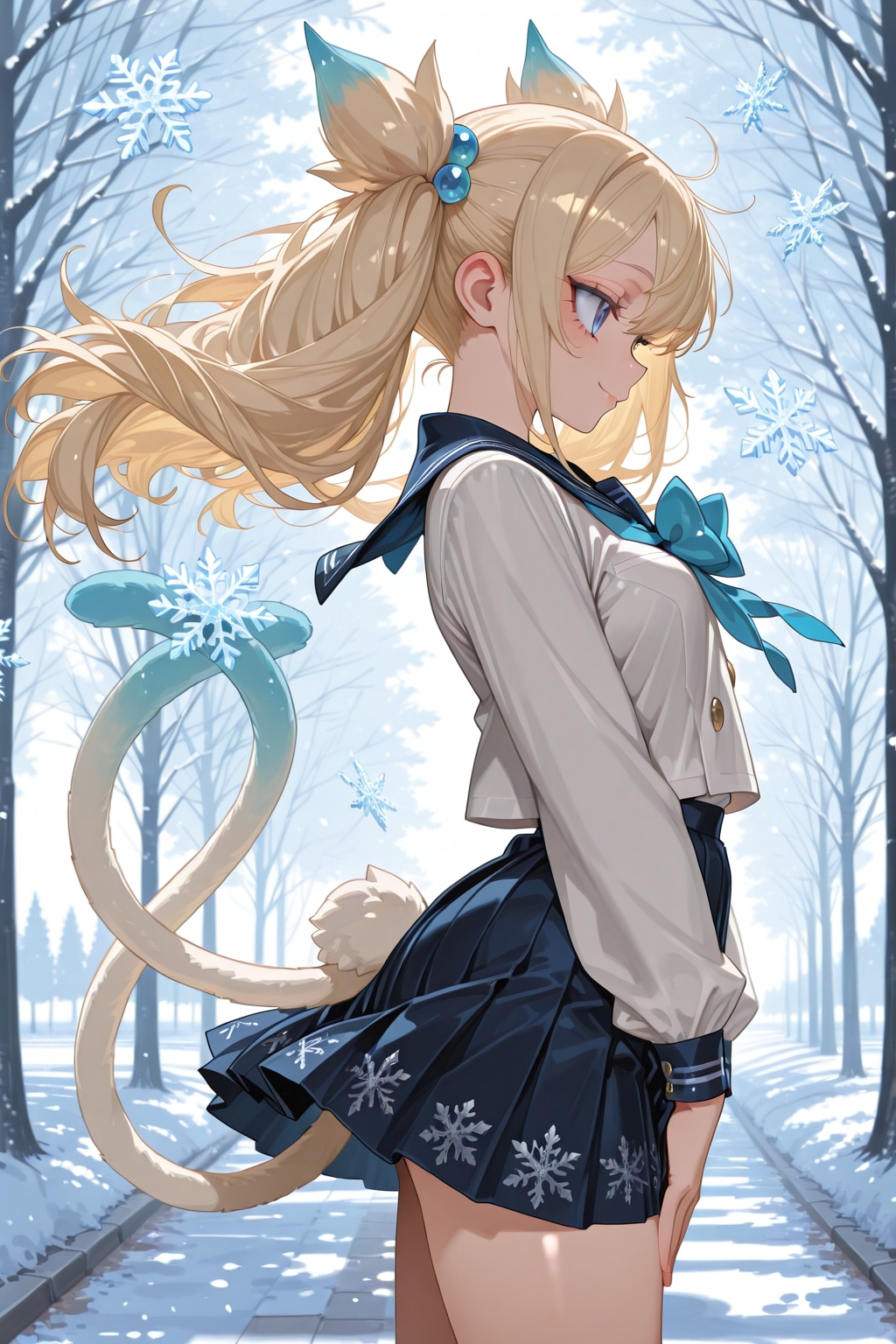 雪の精 | の人気AIイラスト・グラビア