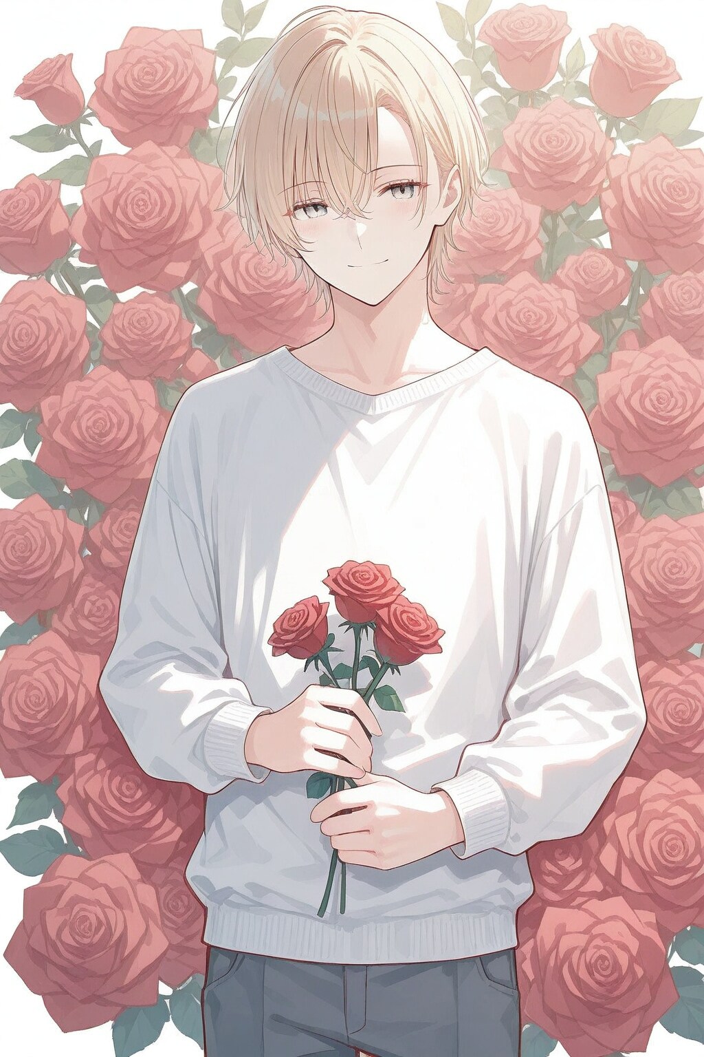 3本の薔薇