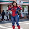 スパイダーマン コスプレ 4枚目