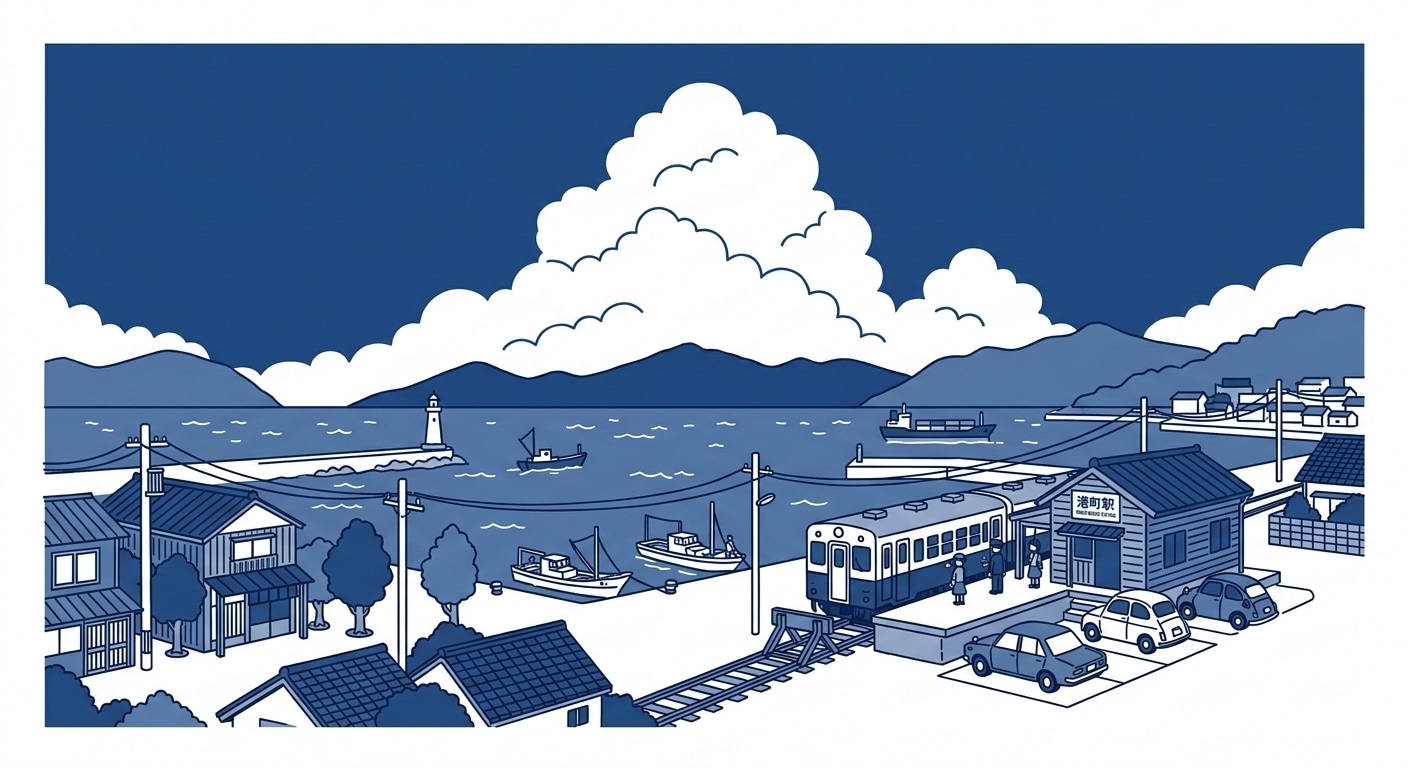 港町駅 | の人気AIイラスト・グラビア