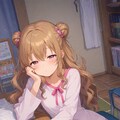 ずっと起きてて眠いぷり😪💤 4枚目