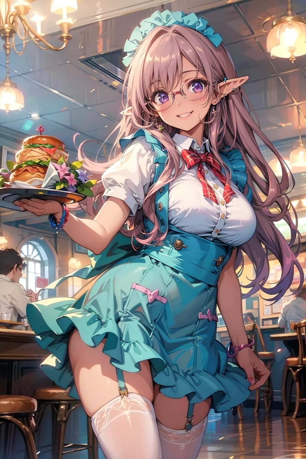 只今アルバイト中 | の人気AIイラスト・グラビア