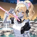 金髪メイドちゃん 3枚目