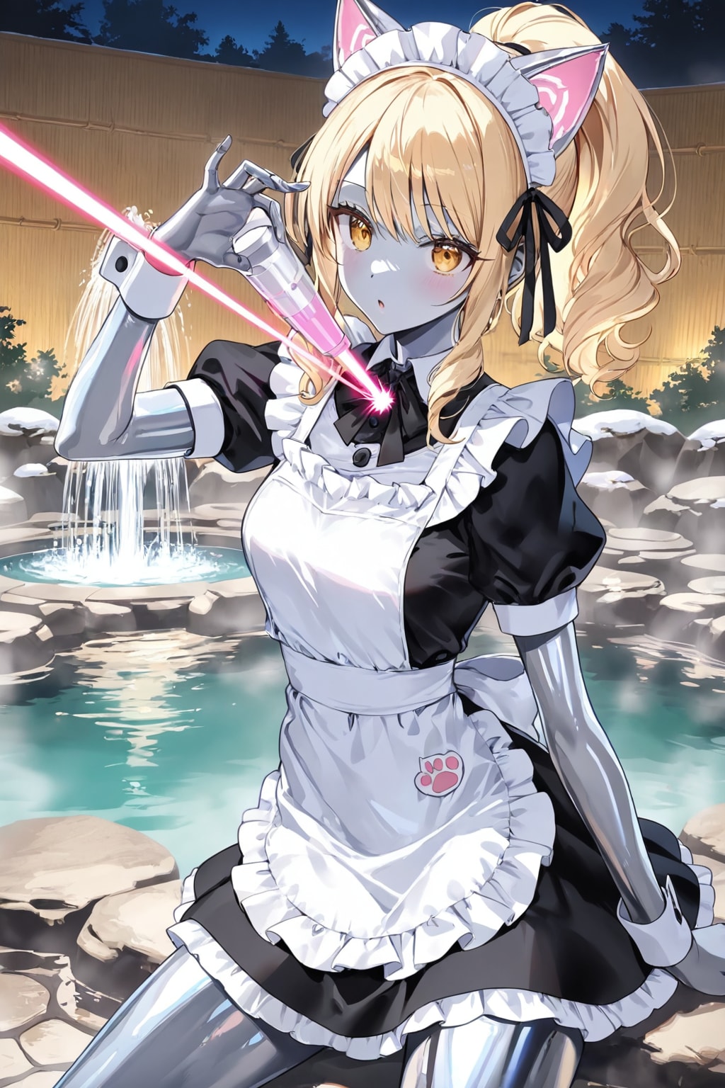 金髪メイドちゃん