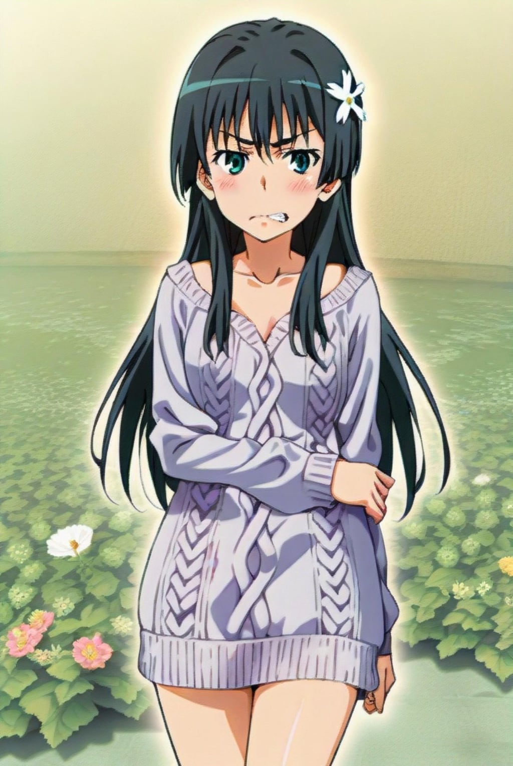 ニットの佐天さん