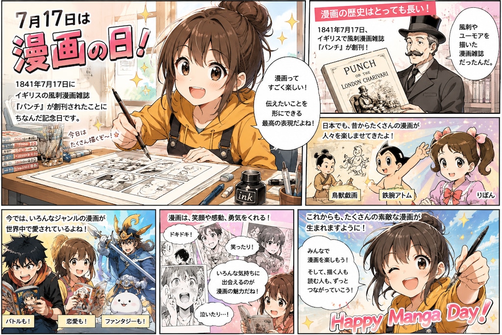 7月17日は漫画の日