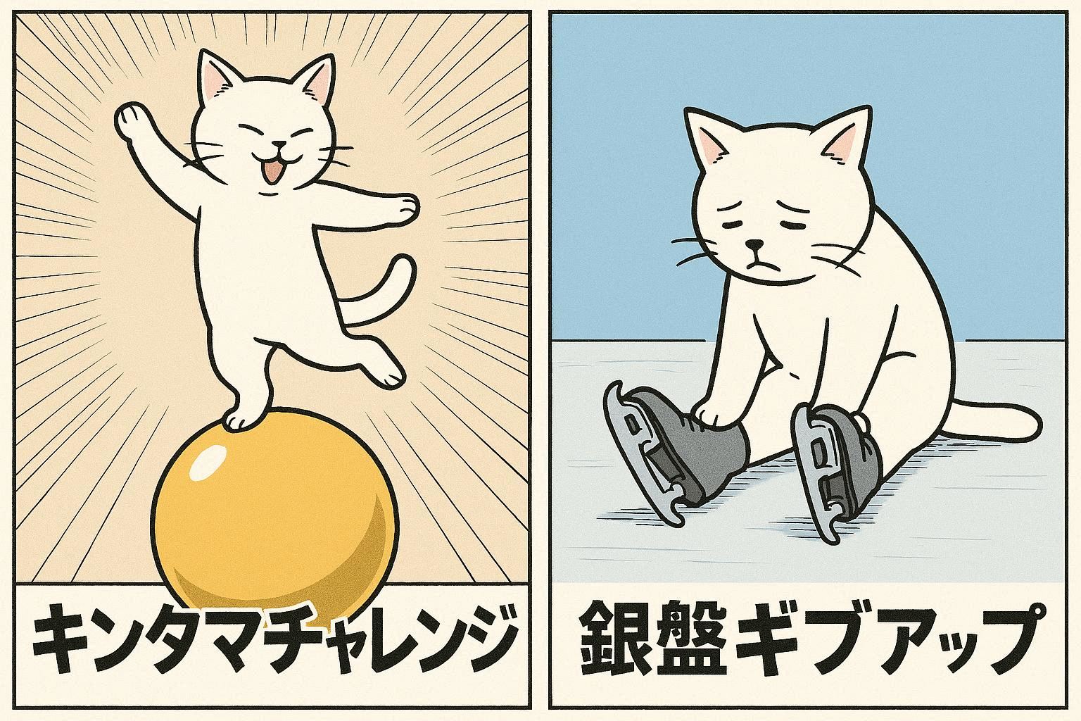 キンタマチャレンジ⇔銀板ギブアップ