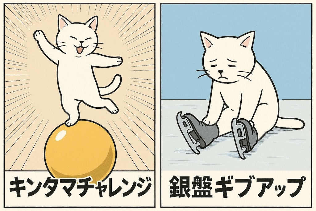 キンタマチャレンジ⇔銀板ギブアップ