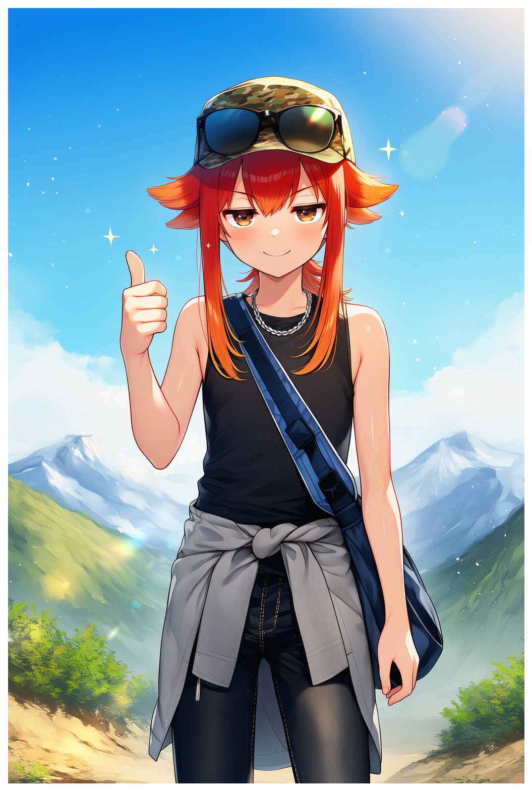 【 🗻山の日⛰️ 】☀️ 夏の登山を楽しむ姫宮兄妹 💦