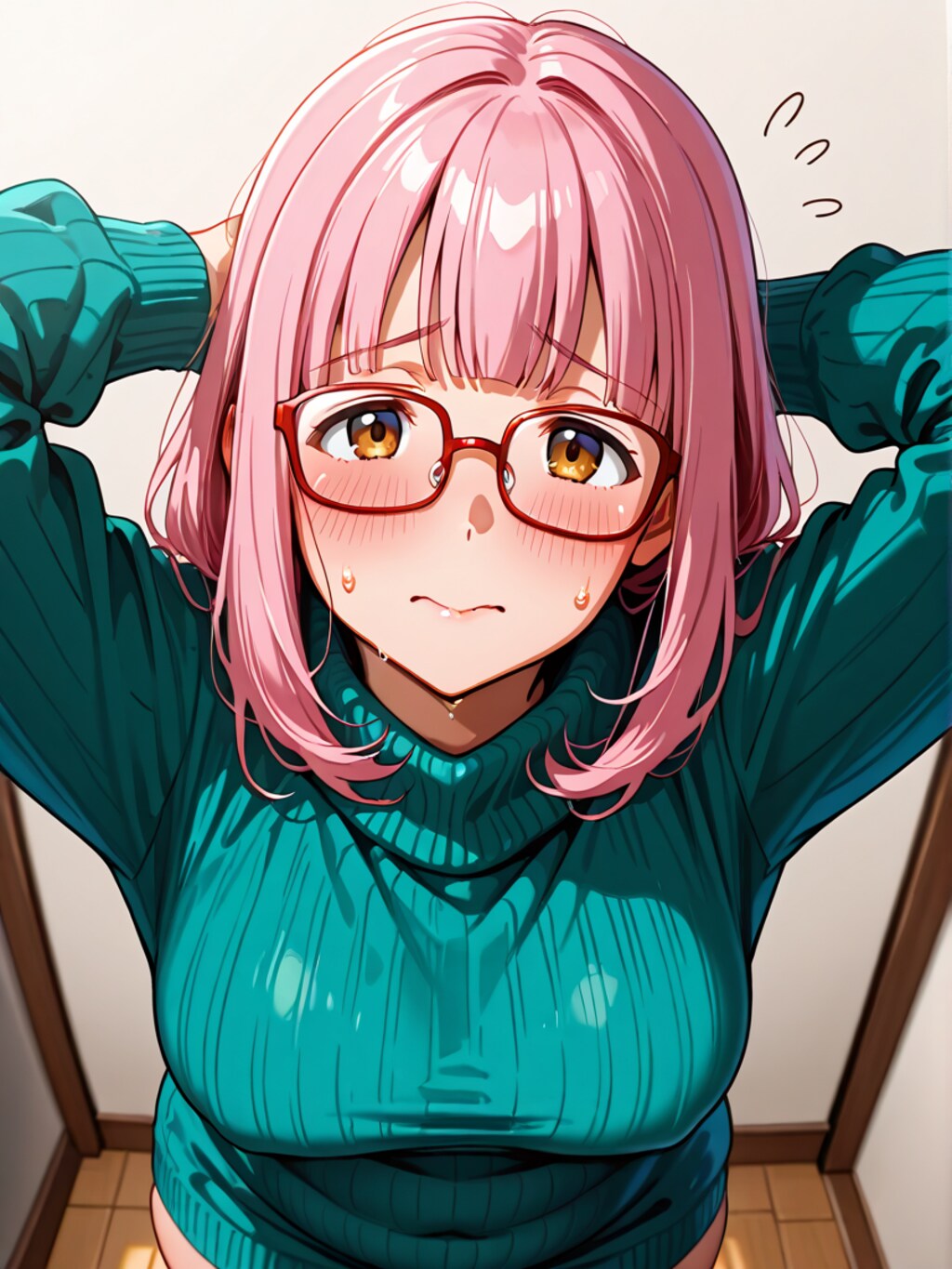 地味で知的な巨乳