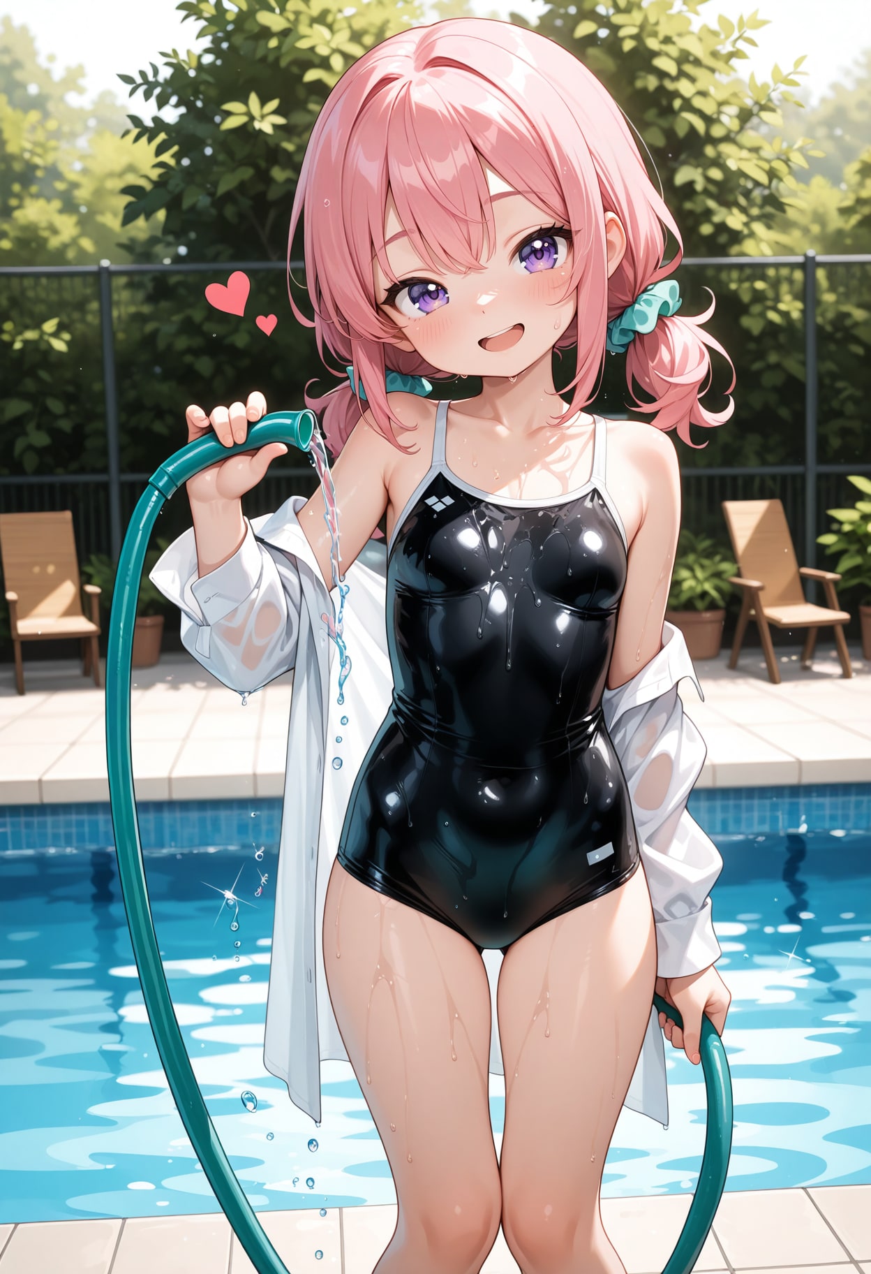 お兄ちゃ～ん濡れちゃったぁ～♪