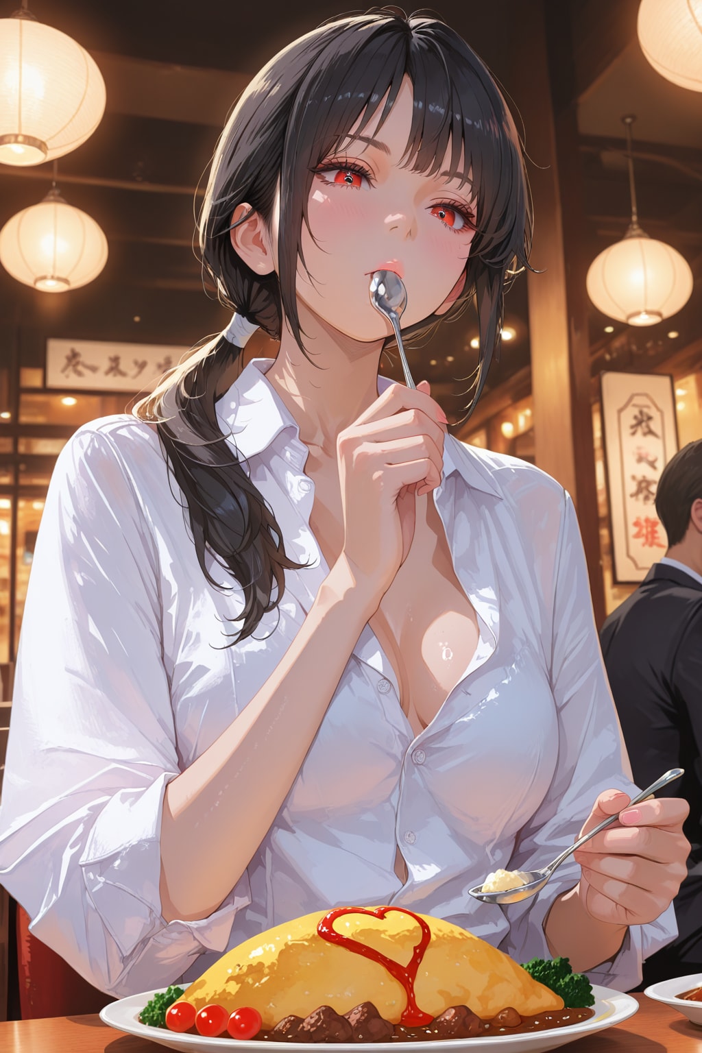 オムカレー