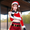 【没】サンタ服のミニスカお姉ちゃん① 6枚目