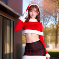 【没】サンタ服のミニスカお姉ちゃん① 11枚目