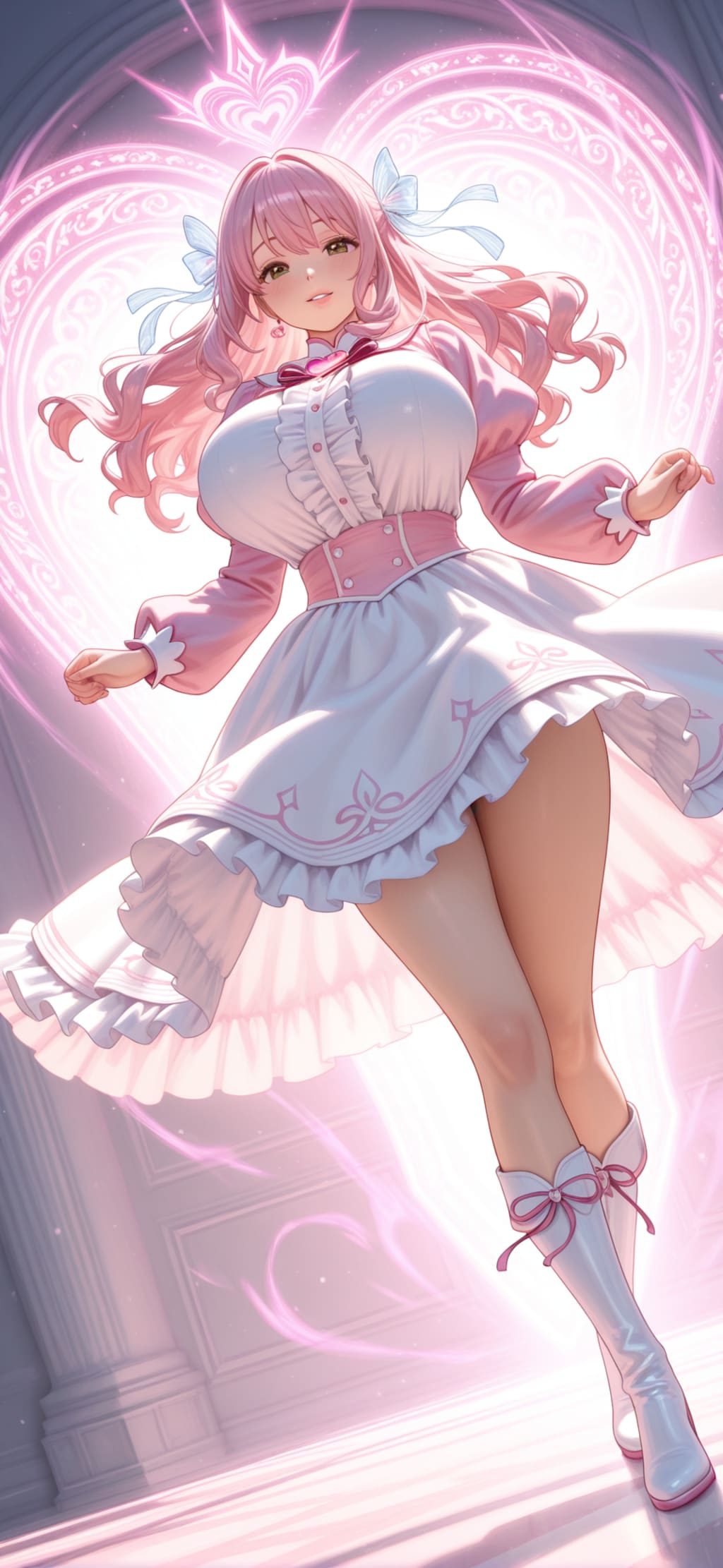 壁紙：魔法少女たちがピンチの時に駆け付ける先輩魔法少女(圧倒的強者感)