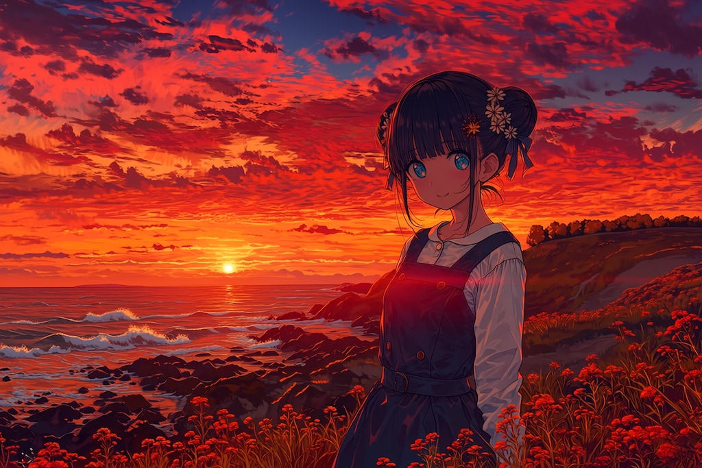 夕暮れのおだんごちゃん🍡✨185