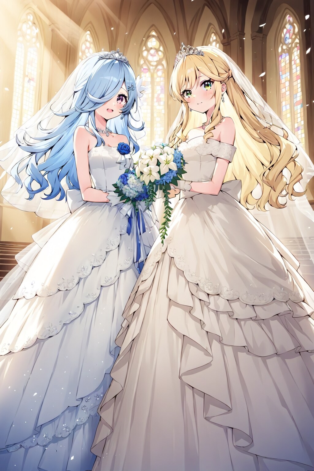 二人のジューンブライド