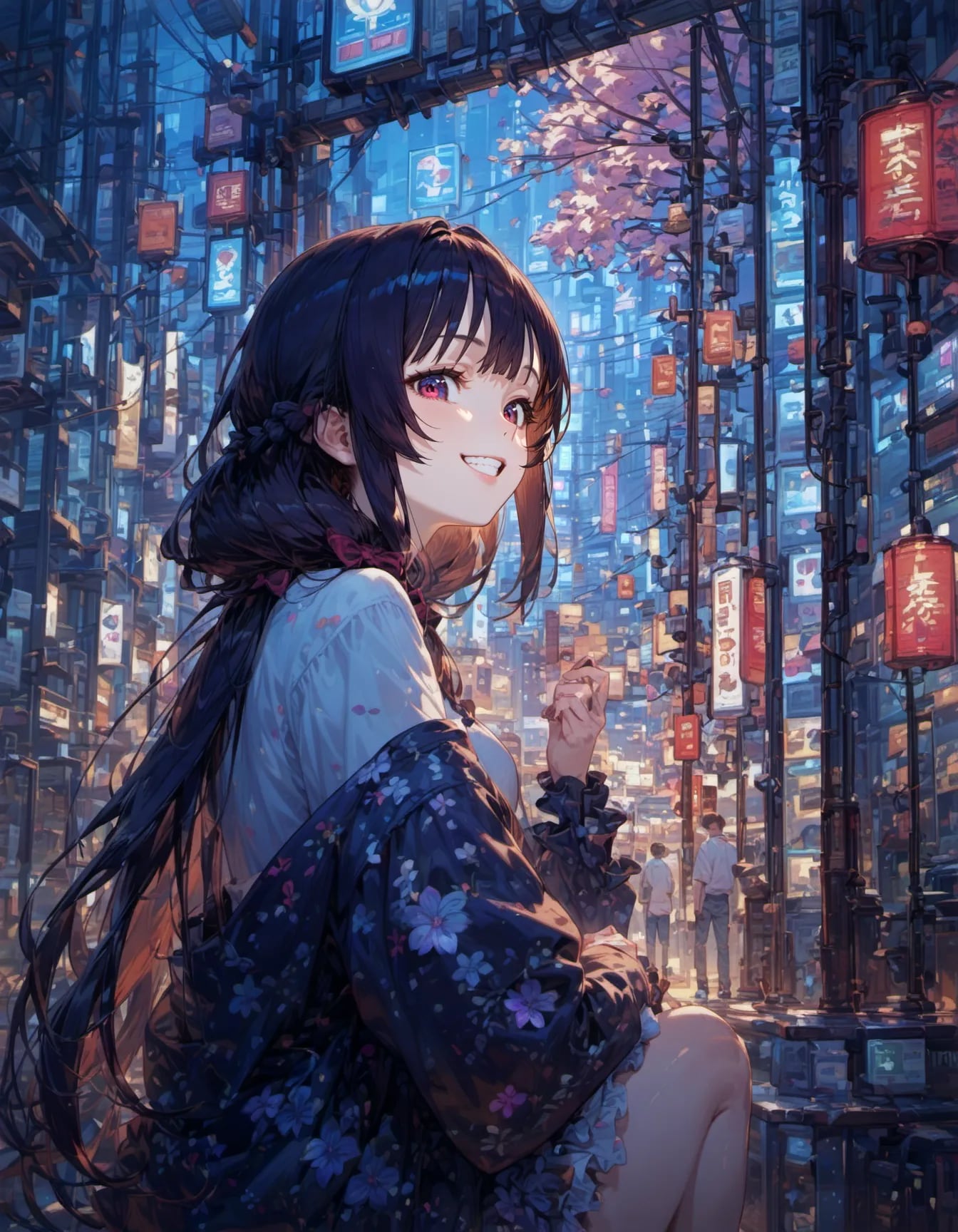 Neon Serenade | の人気AIイラスト・グラビア