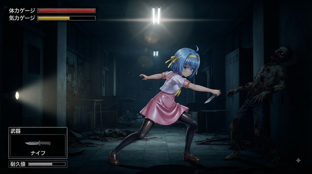 綾崎ハヤテ　横スクロールアクションゲーム