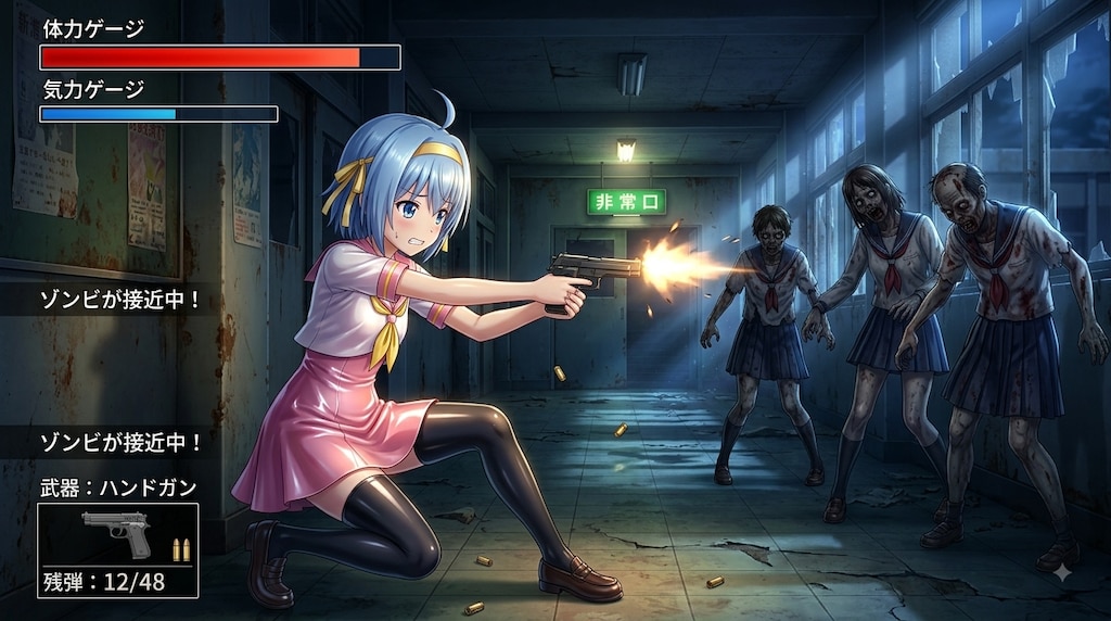 綾崎ハヤテ　横スクロールアクションゲーム