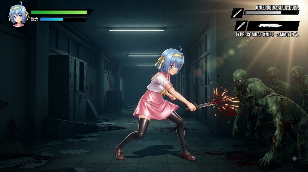 綾崎ハヤテ　横スクロールアクションゲーム
