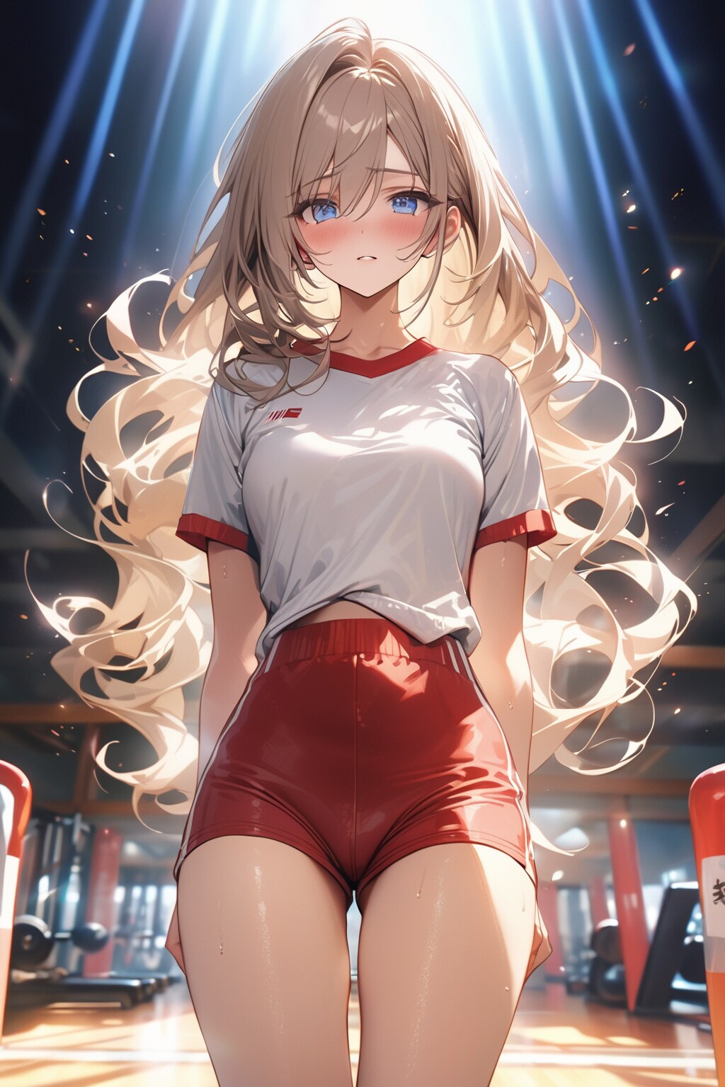 体操服でツンデレ