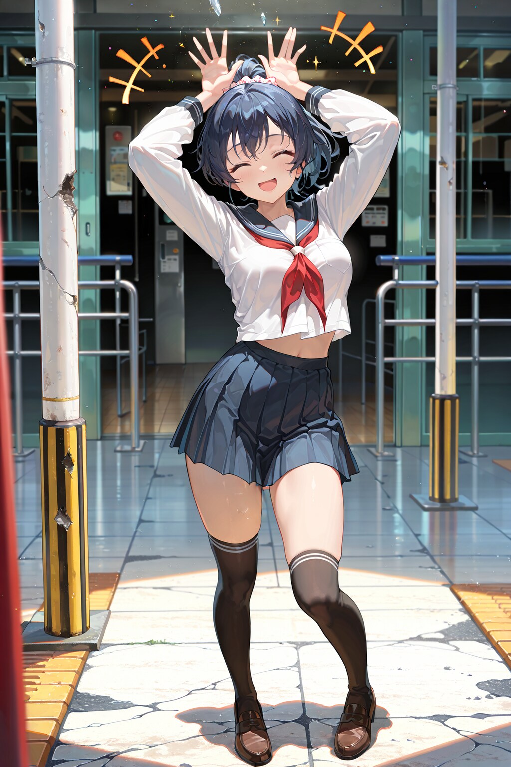 学校でウマウマダンスを踊ってみた