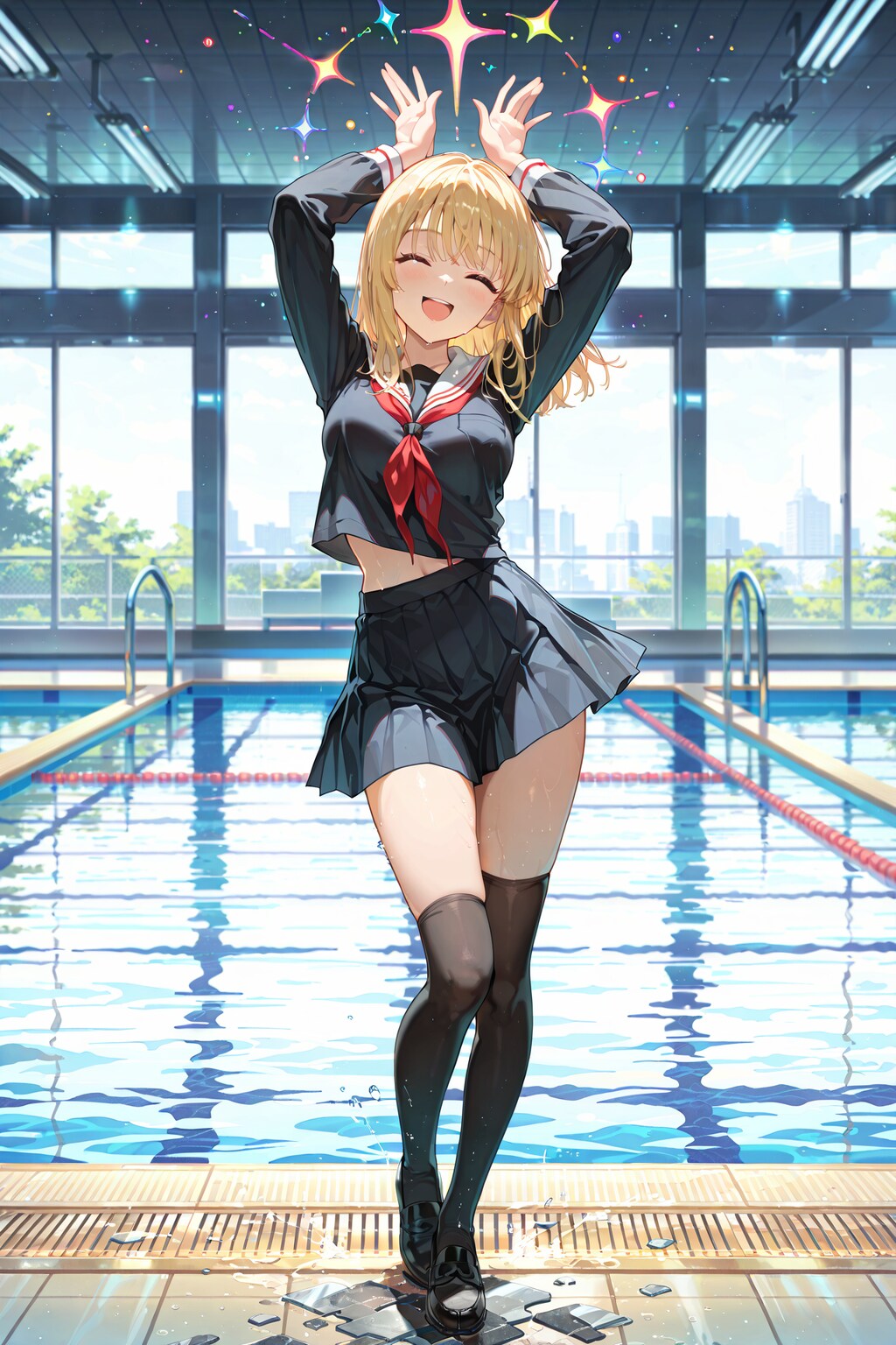 学校でウマウマダンスを踊ってみた