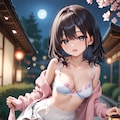 夜桜　R15 9枚目