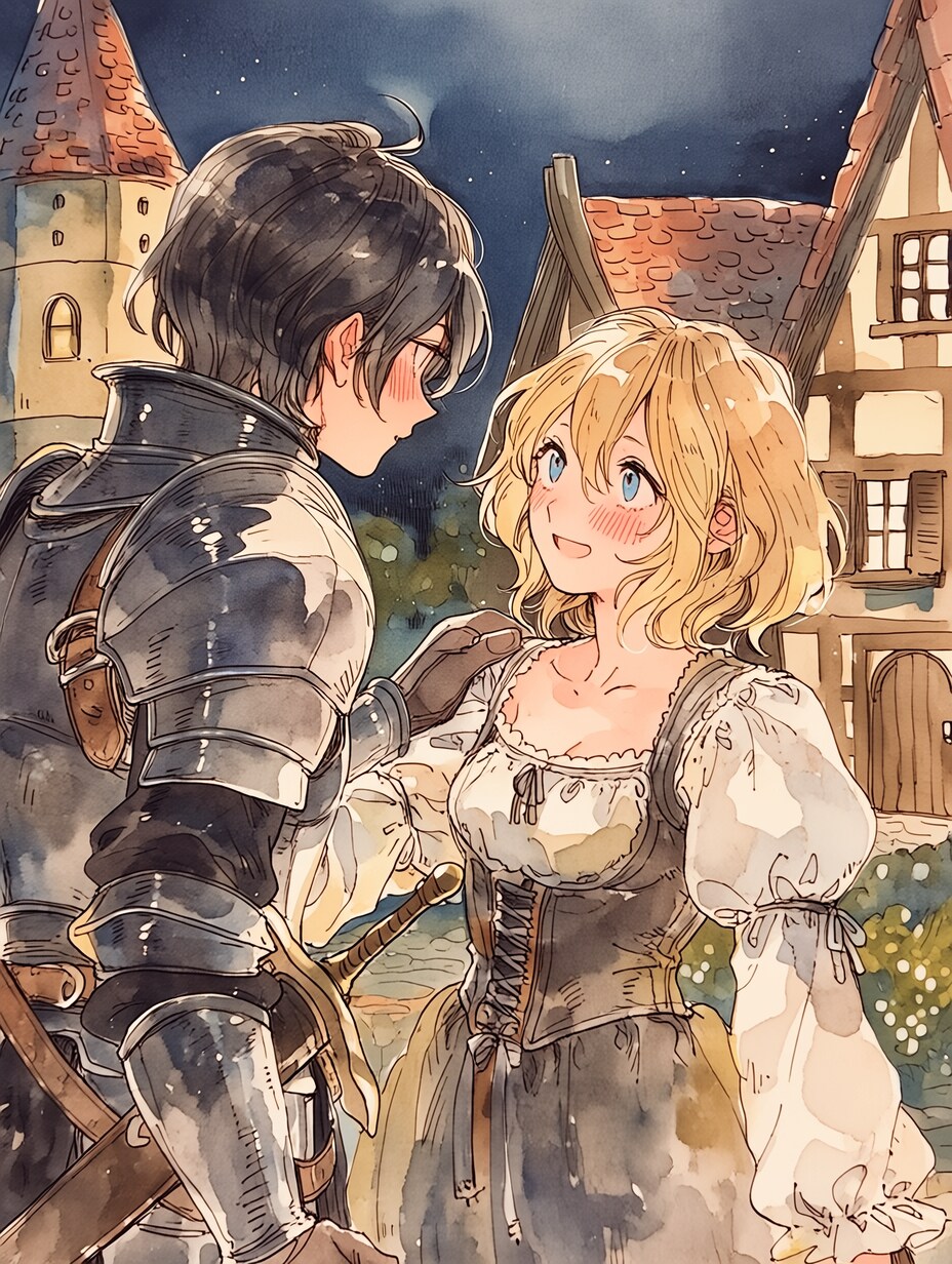 騎士と村娘81 | の人気AIイラスト・グラビア