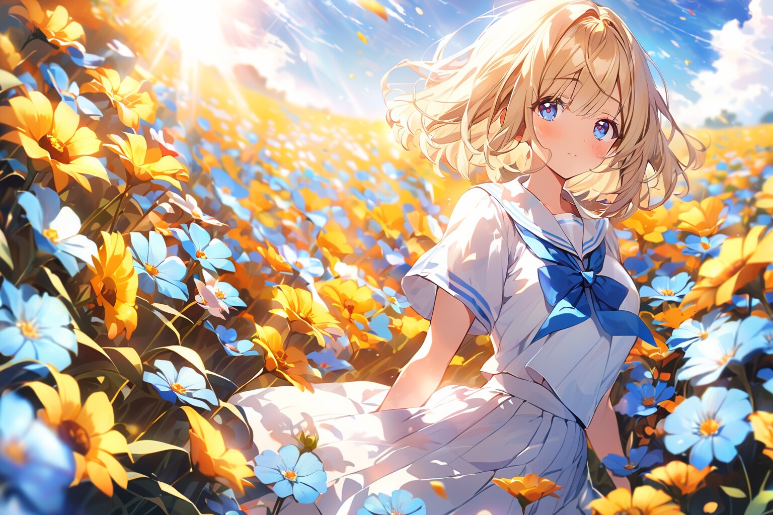 澄みわたる世界 | の人気AIイラスト・グラビア