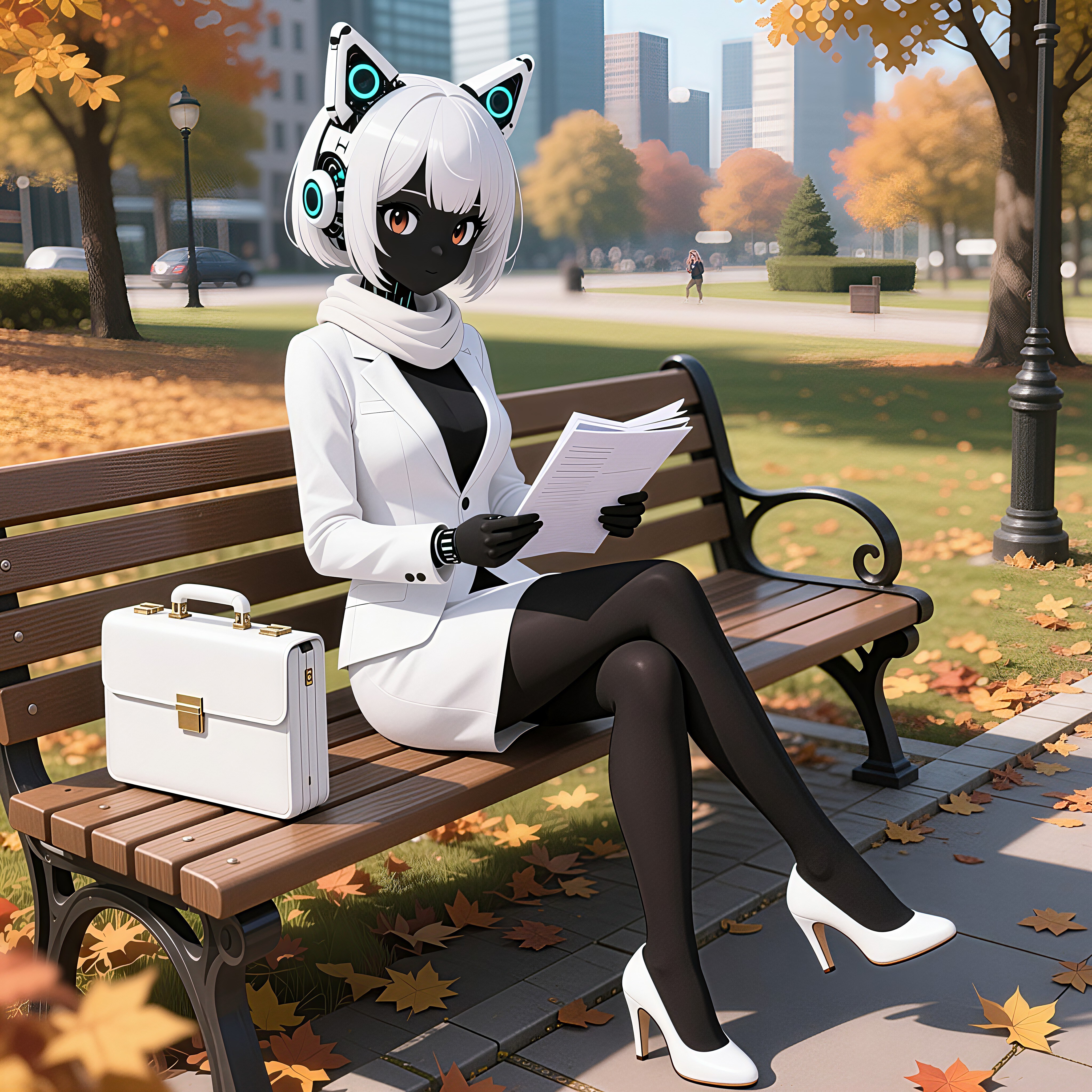 メカ娘3385号 | の人気AIイラスト・グラビア