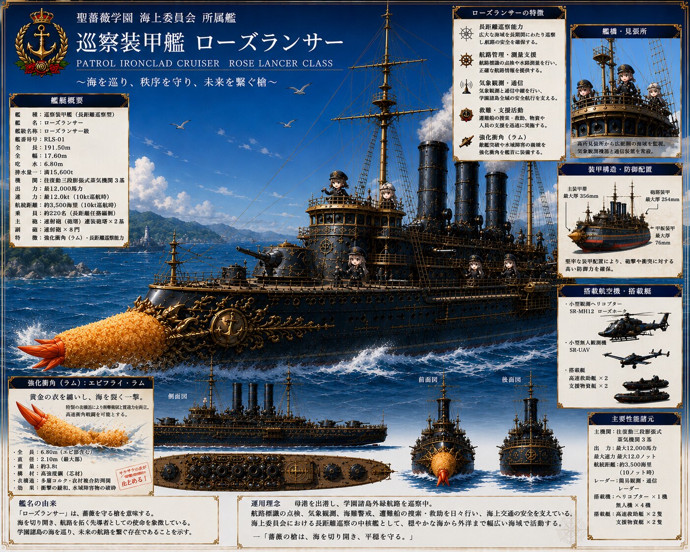 聖薔薇学園編〜巡察装甲艦ローズランサー〜