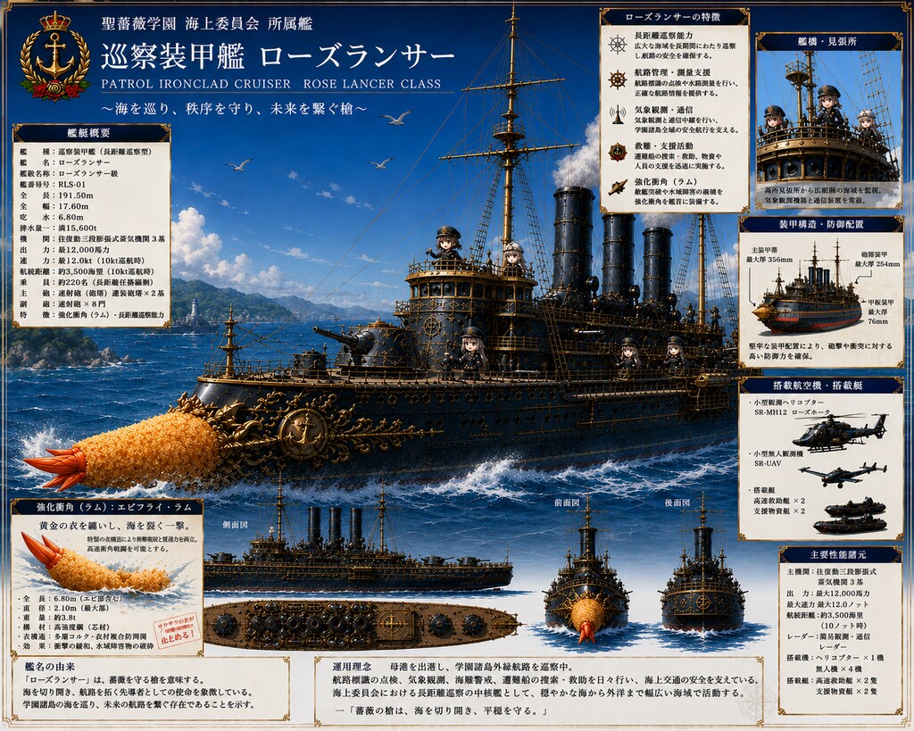 聖薔薇学園編〜巡察装甲艦ローズランサー〜