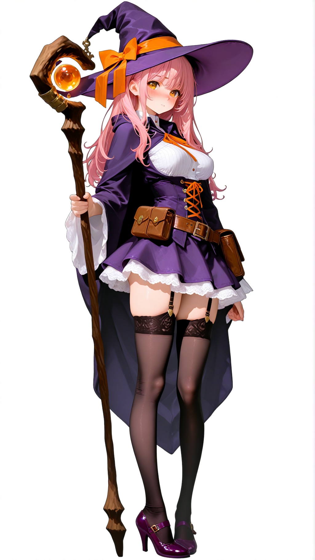 魔法使いがミニスカート？