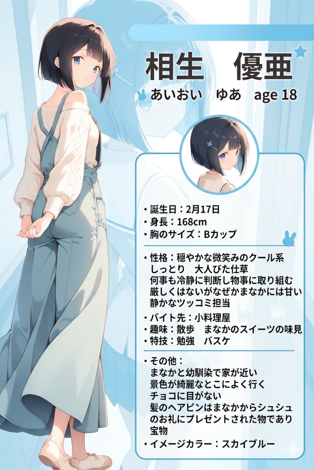 うちの子のキャラシート！