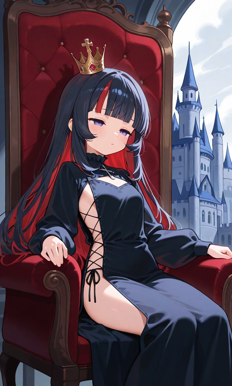 その２ ドスケベドレスの女の子