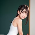 貧乳スクール水着 7枚目