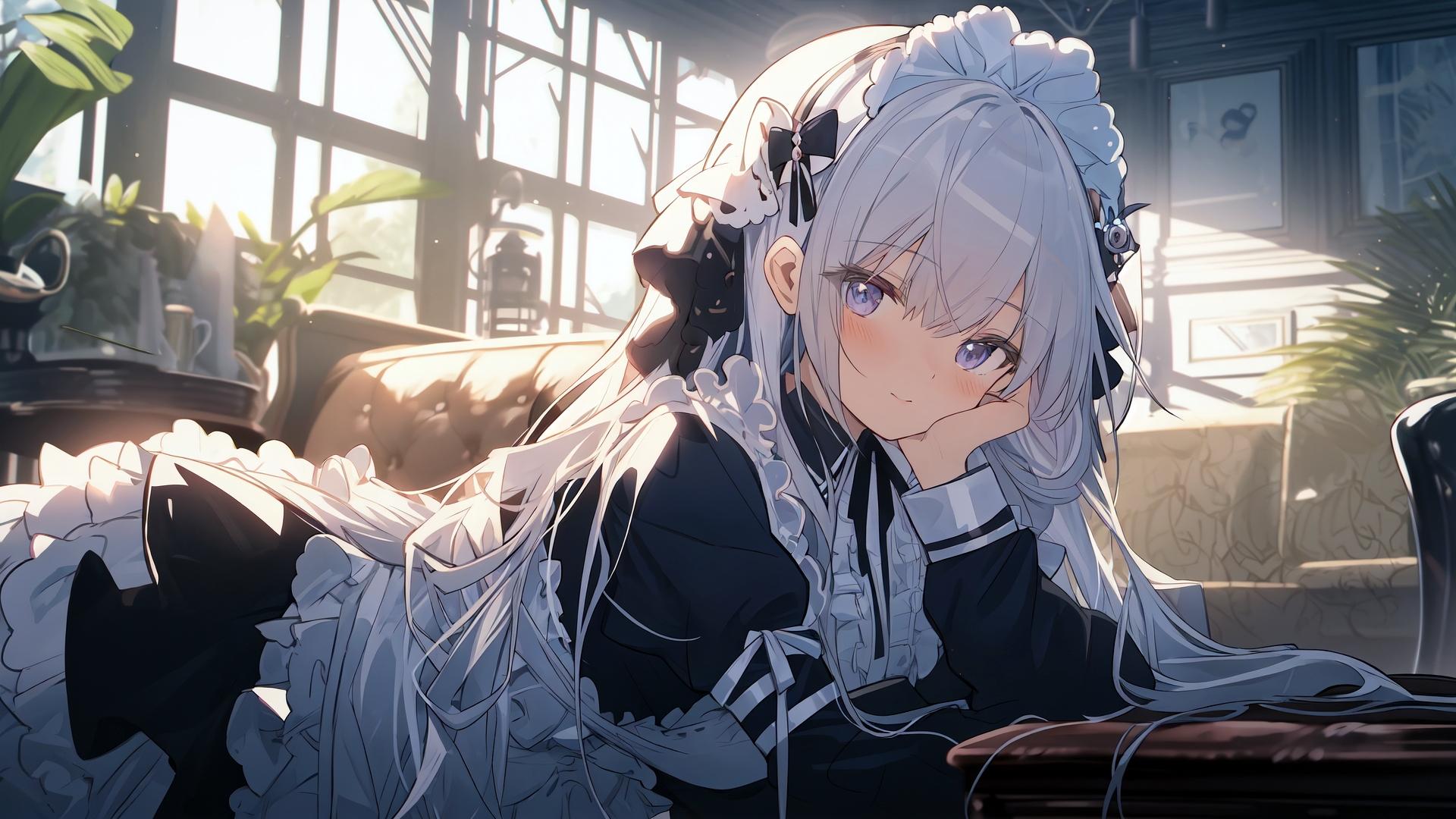 あ〜ら〜？ご主人様は私に慰めを求めているのですか？