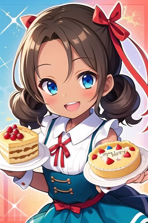 召し上がれケーキちゃん | の人気AIイラスト・グラビア